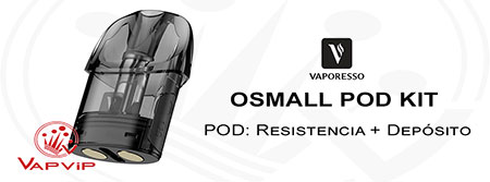 Resistencias-Deposito OSMALL POD by Vaporesso España